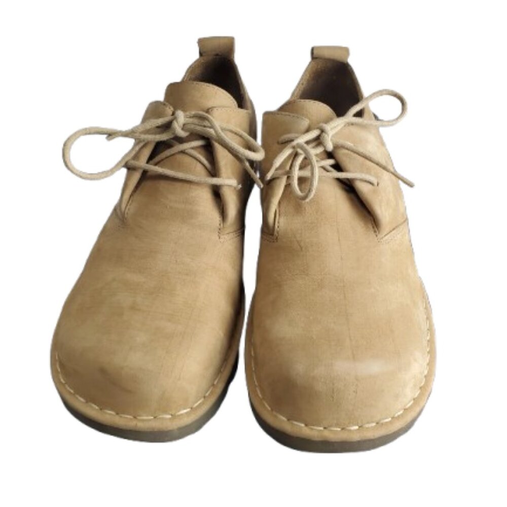 Cole Haan Country men's nubuck leather oxford beige shoes size 12M